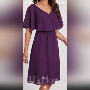 Elegant Chiffon Women's Dress